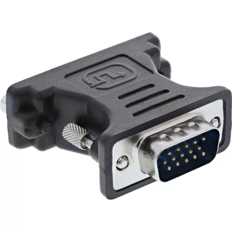 Adaptador DVI-A InLine DVI 24+5 hembra / HD15 macho