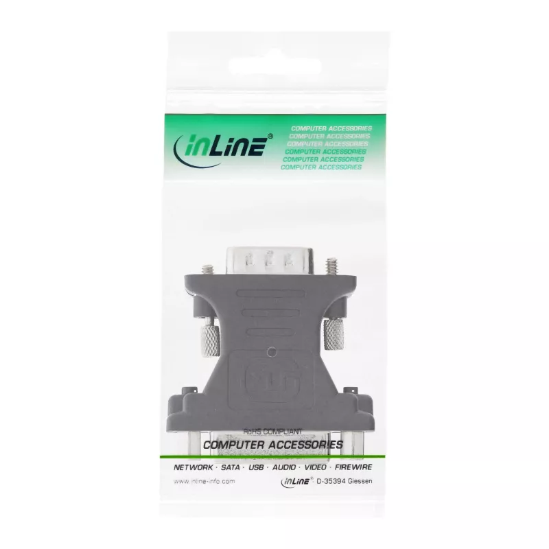 Adaptador DVI-A InLine DVI 24+5 hembra / HD15 macho