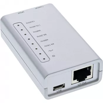 Adaptador de audio USB HD InLine 33053I 24 Bit 192kHz convertidor digital Coax/Toslink/I2S