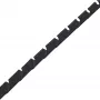 Funda espiral para cables InLine 10 m, negro, 25 mm de diámetro