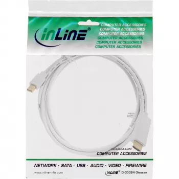 InLine Cable convertidor Mini DisplayPort a HDMI 4K2K con audio 4K2K 2 m