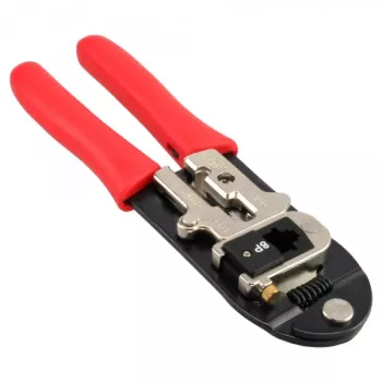 Herramienta de crimpar profesional InLine para conectores RJ45 Western 74110 InLine