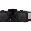 InLine 16493O Alargador de corriente 3 m 3 salidas AC negro