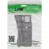 InLine 16493O Alargador de corriente 3 m 3 salidas AC negro