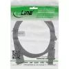 InLine Cable de alimentación, conector hembra C14 a conector macho C5, negro, 2 m