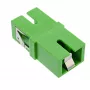 Adaptador de fibra óptica InLine 89992G Simplex SC/SC SM verde