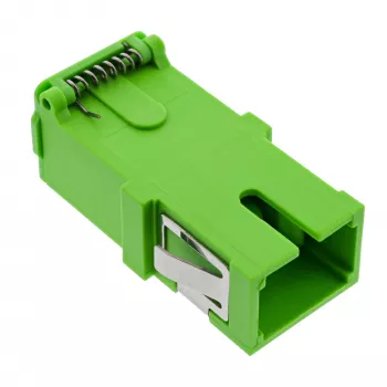 Adaptador de fibra óptica InLine 89992F SC/SC monomodo verde
