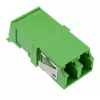 Adaptador de fibra óptica InLine 89989O LC/LC SM conector hembra/conector hembra verde