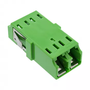 Adaptador de fibra óptica InLine 89989P LC/LC SM verde