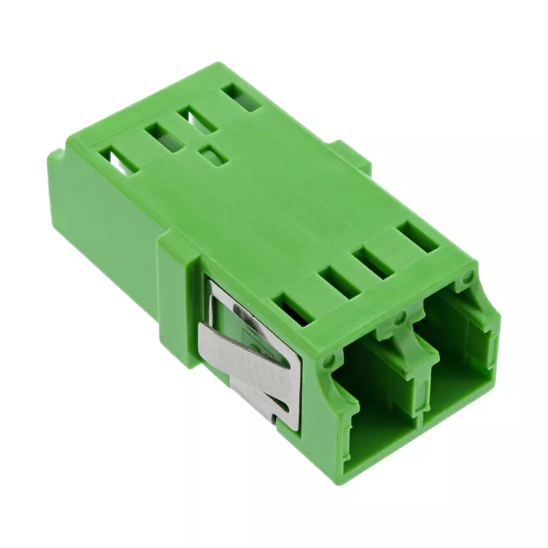 Adaptador de fibra óptica InLine 89989P LC/LC SM verde