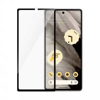 Protector de pantalla PanzerGlass Google Pixel 7a Ultra-Wide Fit resistente a arañazos y golpes