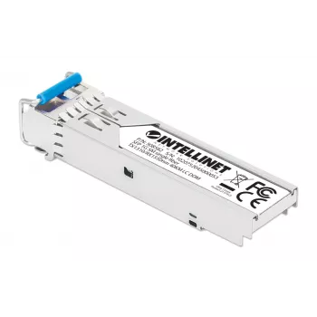 Módulo transceptor óptico SFP Intellinet Gigabit Fiber WDM Bidirectional 1000Base-BX-U LC 40 km