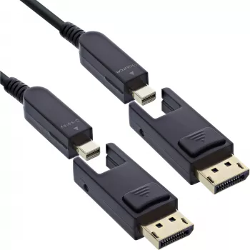 Cable DisplayPort InLine 17240O 40 m Mini DisplayPort / DisplayPort negro