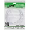 Alargador de corriente InLine 16410I 10 m 1 salida AC interior blanco