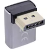 Cambiador de género de cable InLine 17291G DisplayPort gris, negro