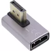 Conmutador DisplayPort InLine 17291I gris negro bañado en oro