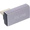 Cambiador de género DisplayPort InLine 17291H gris negro bañado en oro