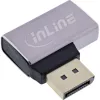 InLine 17291E cable cambiador de género DisplayPort gris, negro