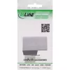 InLine 17291E cable cambiador de género DisplayPort gris, negro