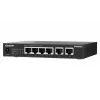 QNAP QSW-2104-2T-R2 switch de red no gestionado 10G Ethernet (100/1000/10000) sobremesa negro