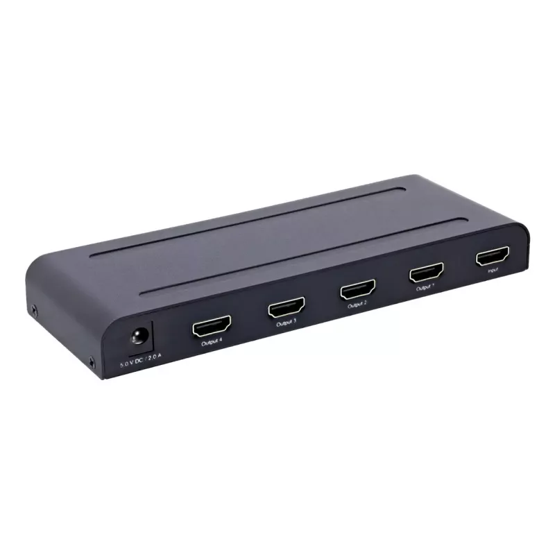 Splitter de vídeo HDMI InLine 65010K 4x HDMI 4K Ultra HD
