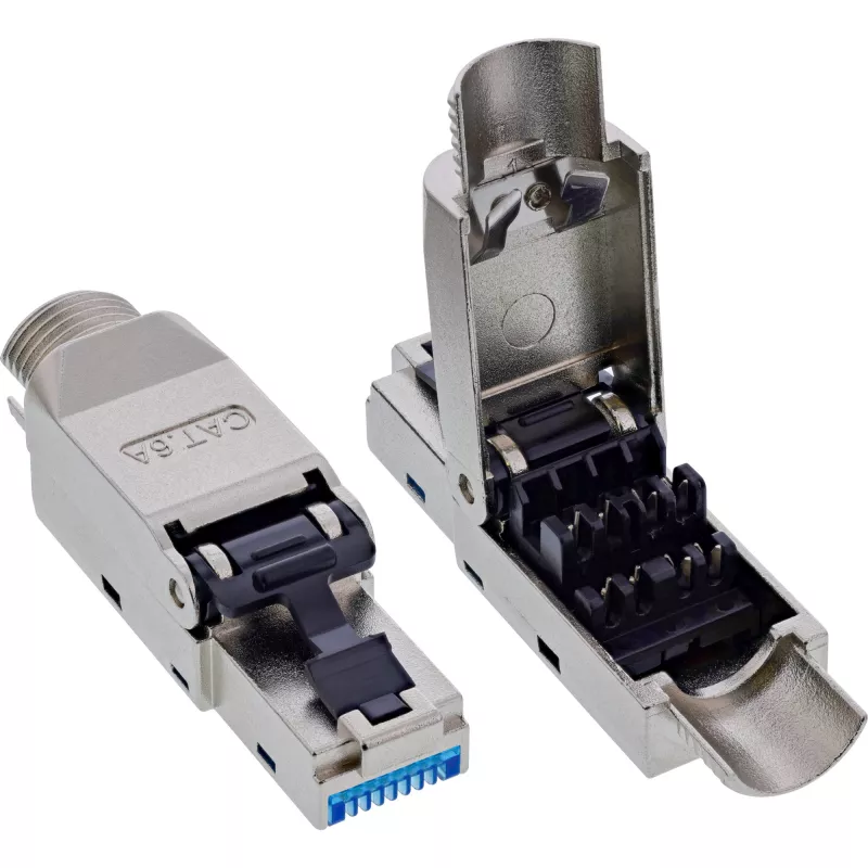 Cable de red InLine 76204D conector RJ-45 / LSA recto 8,5 mm