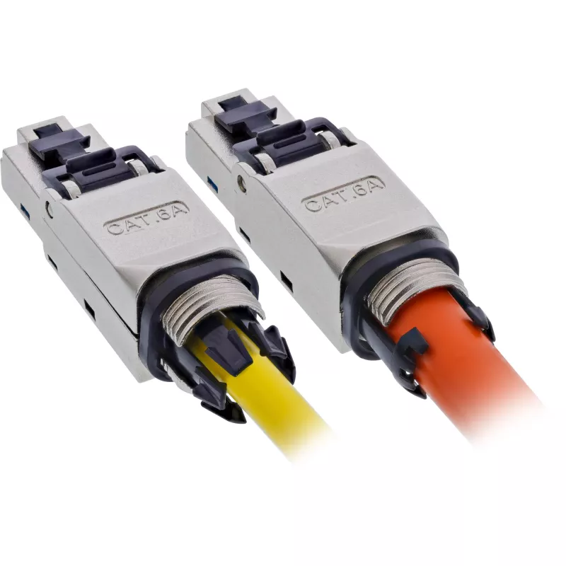 Cable de red InLine 76204D conector RJ-45 / LSA recto 8,5 mm