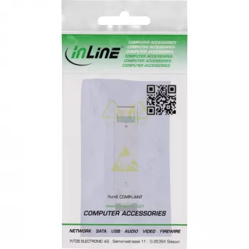 InLine 32335R Módulo SFP, 2,5 Gb/s, fibra óptica multimodo 850 nm, 300 m, LC