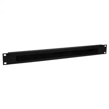 StarTech.com panel de gestión de cables 1U High-density Brush Strip, guía de cables horizontal de acero fiable para centros de datos