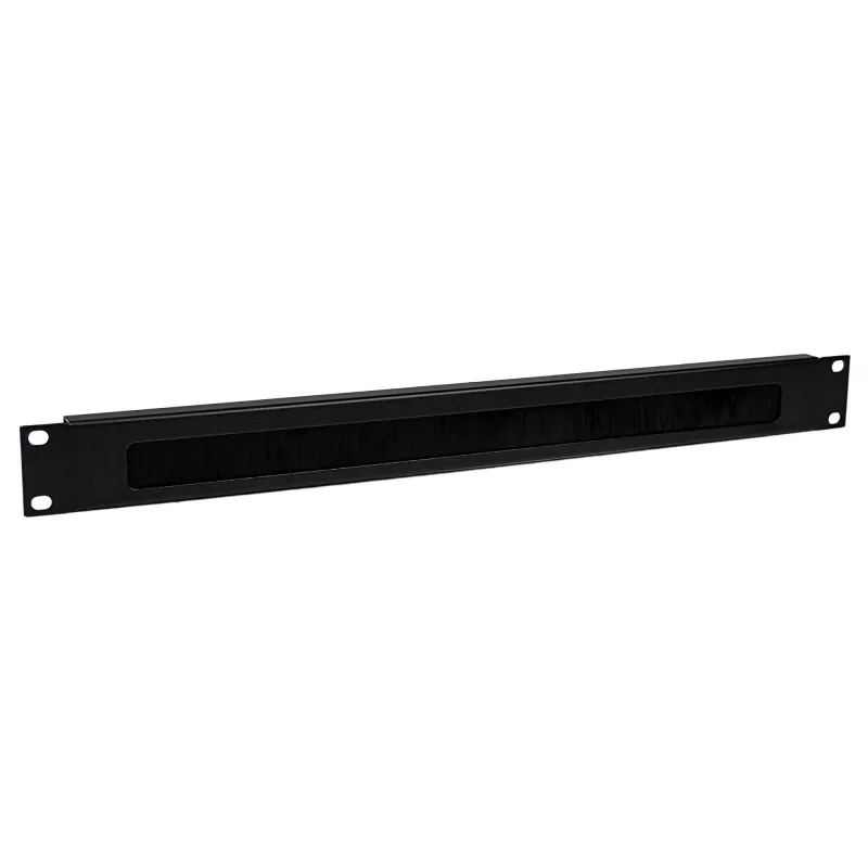StarTech.com panel de gestión de cables 1U High-density Brush Strip, guía de cables horizontal de acero fiable para centros de datos