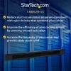 StarTech.com panel de gestión de cables 1U High-density Brush Strip, guía de cables horizontal de acero fiable para centros de datos