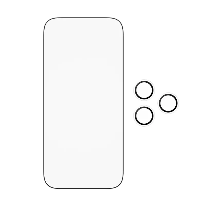PanzerGlass pack Essentials 2 en 1 iPhone 17 Pro resistente a arañazos y golpes