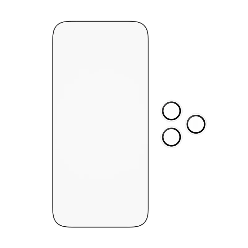 PanzerGlass pack Essentials 2 en 1 iPhone 17 Pro Max resistente a arañazos y golpes