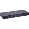 InLine 57885D Switch KVM, 4 vías, HDMI, 8K@60Hz, USB 3.2, con IR y RS-232