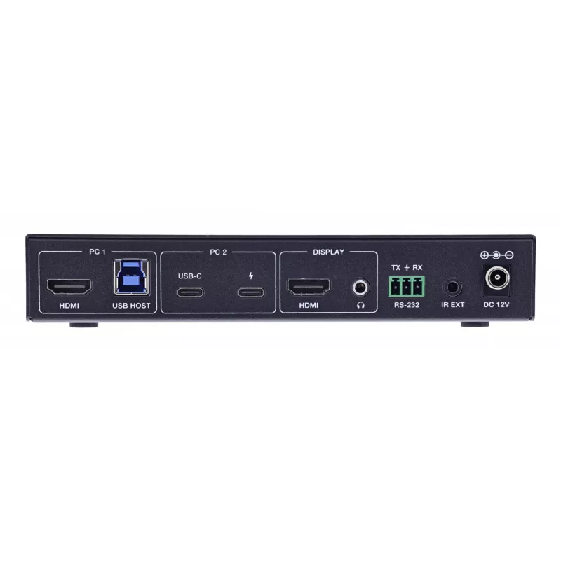 InLine 57885E Switch KVM, 2 vías, HDMI y USB-C, 4K60Hz