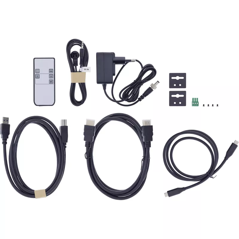 InLine 57885E Switch KVM, 2 vías, HDMI y USB-C, 4K60Hz