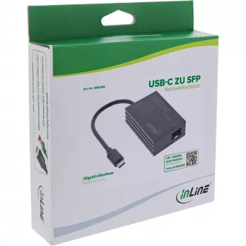 InLine 66659M tarjeta de red fibra 1000 Mbit/s