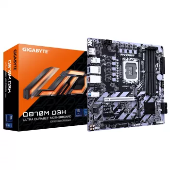 Placa base Gigabyte Q870M D3H Q870 LGA1700 Micro ATX