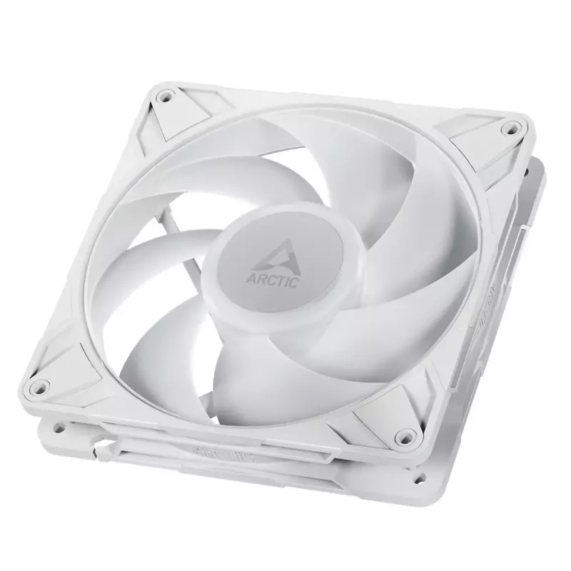 ARCTIC Freezer P14 Pro A-RGB (blanco) - pack de 3 ventiladores A-RGB PWM de 140 mm con distribuidor de cables