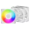 ARCTIC Freezer P14 Pro A-RGB (blanco) - pack de 3 ventiladores A-RGB PWM de 140 mm con distribuidor de cables