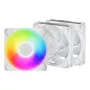 ARCTIC Freezer P14 Pro A-RGB (blanco) - pack de 3 ventiladores A-RGB PWM de 140 mm con distribuidor de cables