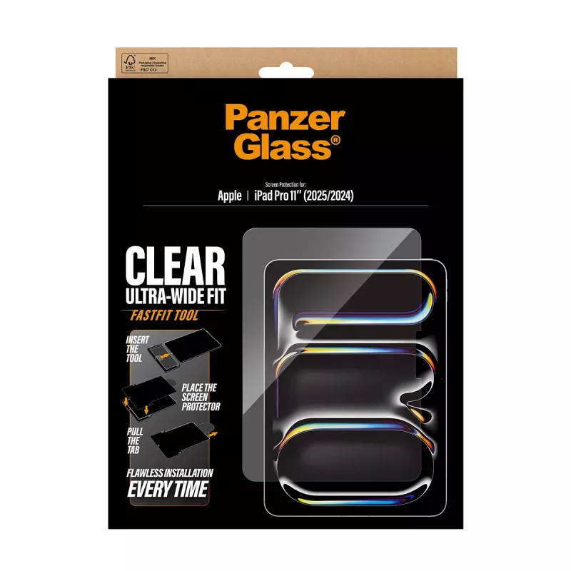 Protector de pantalla de cristal templado PanzerGlass para iPad Pro 11