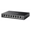 TP-Link Omada ES208GP switch de red gestionado L2 Gigabit Ethernet (10/100/1000) Power over Ethernet (PoE) carril DIN negro