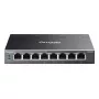 TP-Link Omada ES208GP switch de red gestionado L2 Gigabit Ethernet (10/100/1000) Power over Ethernet (PoE) carril DIN negro