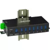 InLine 35396B hub de interfaz USB 3.2 Gen 1 (3.1 Gen 1) Type-B 5000 Mbit/s negro