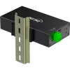 InLine 35396B hub de interfaz USB 3.2 Gen 1 (3.1 Gen 1) Type-B 5000 Mbit/s negro