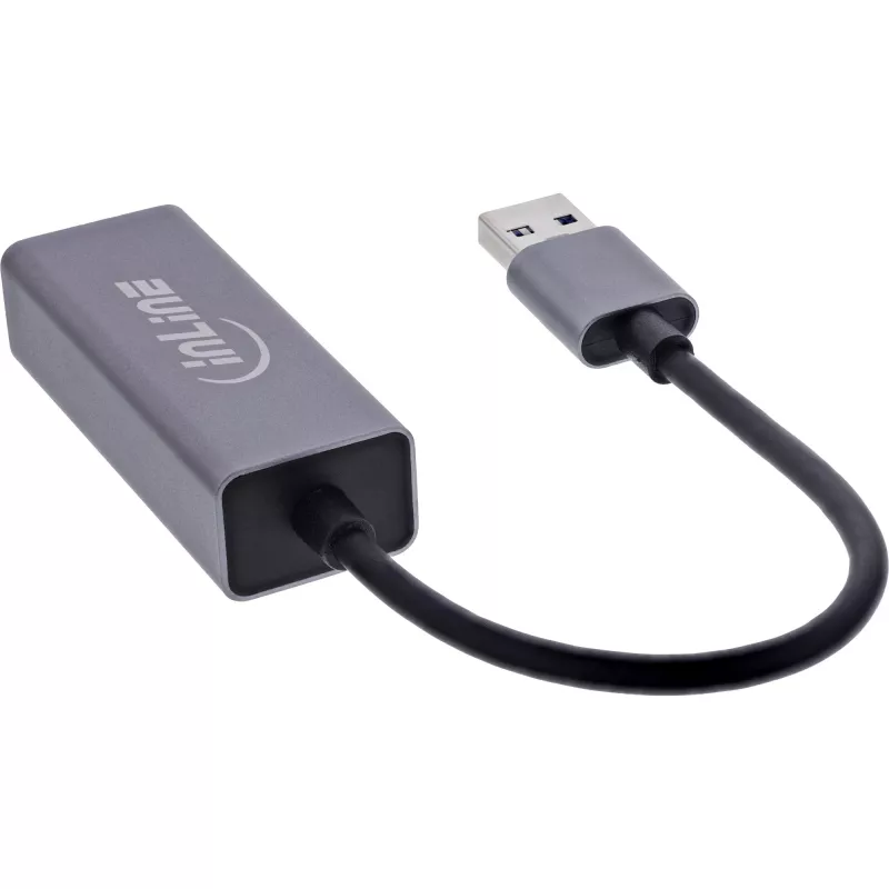 InLine 33380P tarjeta/adaptador de interfaz RJ-45 USB Type-A macho 1 Gbit/s
