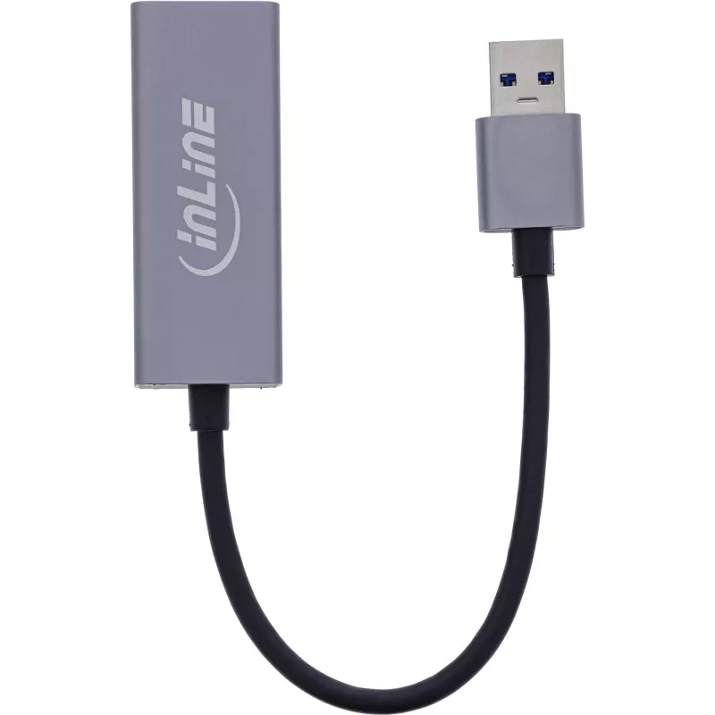 InLine 33380P tarjeta/adaptador de interfaz RJ-45 USB Type-A macho 1 Gbit/s