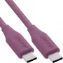 Cable USB InLine 35892P USB 2.0 2 m USB C violeta