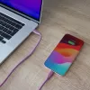 Cable USB InLine 35892P USB 2.0 2 m USB C violeta